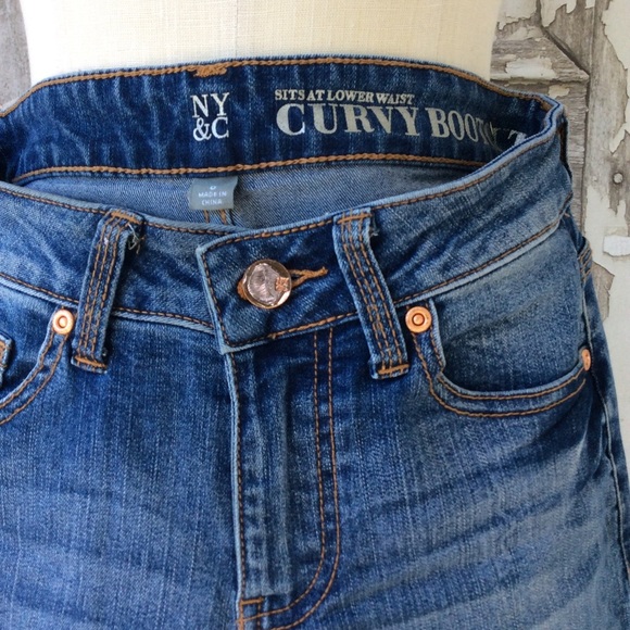 🎉NY&Co Curvy Boot cut jeans - Picture 5 of 6